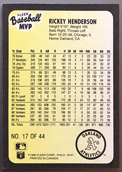 Baseball MVP  All Printed in Canada      