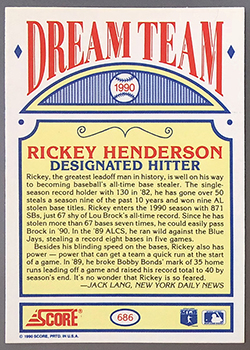 Dream Team Designated Hitter       