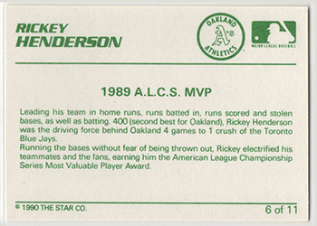   1989 A.L.C.S. MVP      