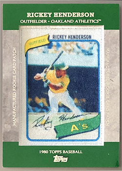 Manufactured Rookie Card Patch        