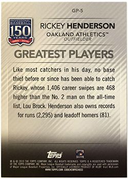 150 Years of Professional Baseball Greatest Players      Blue 